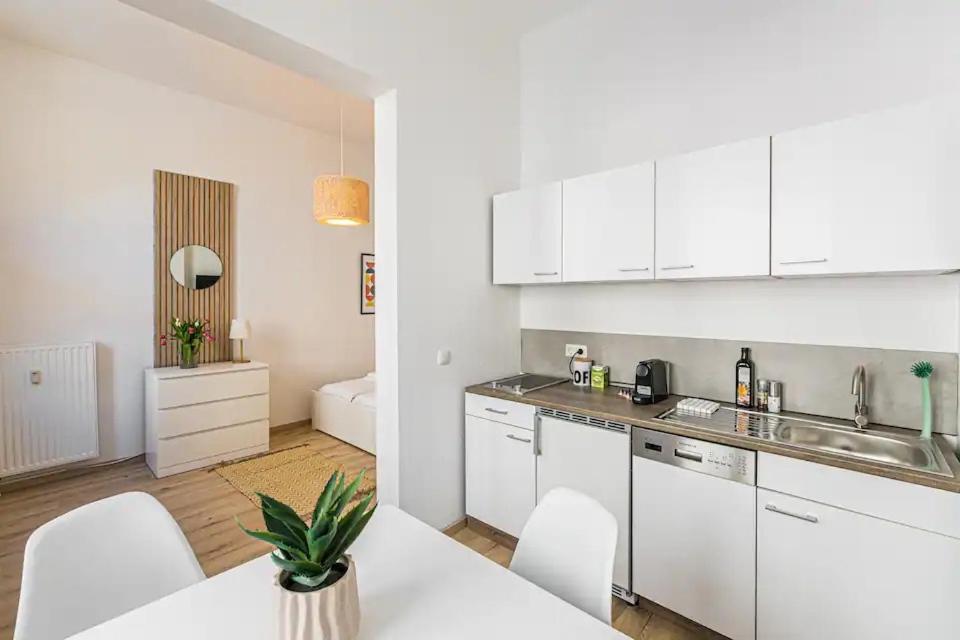 Ruhige Und Stilvolle Am Clara-zetkin-park Apartment